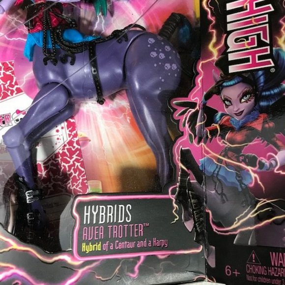 NWOT Monster High Freaky Fusion Hybrids AVEA TROTTER - Picture 3 of 9